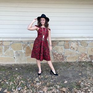 Off the shoulder dress